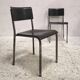 Pair of René Herbst style chairs, Art Deco design 1940