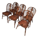 Series of 6 American chairs