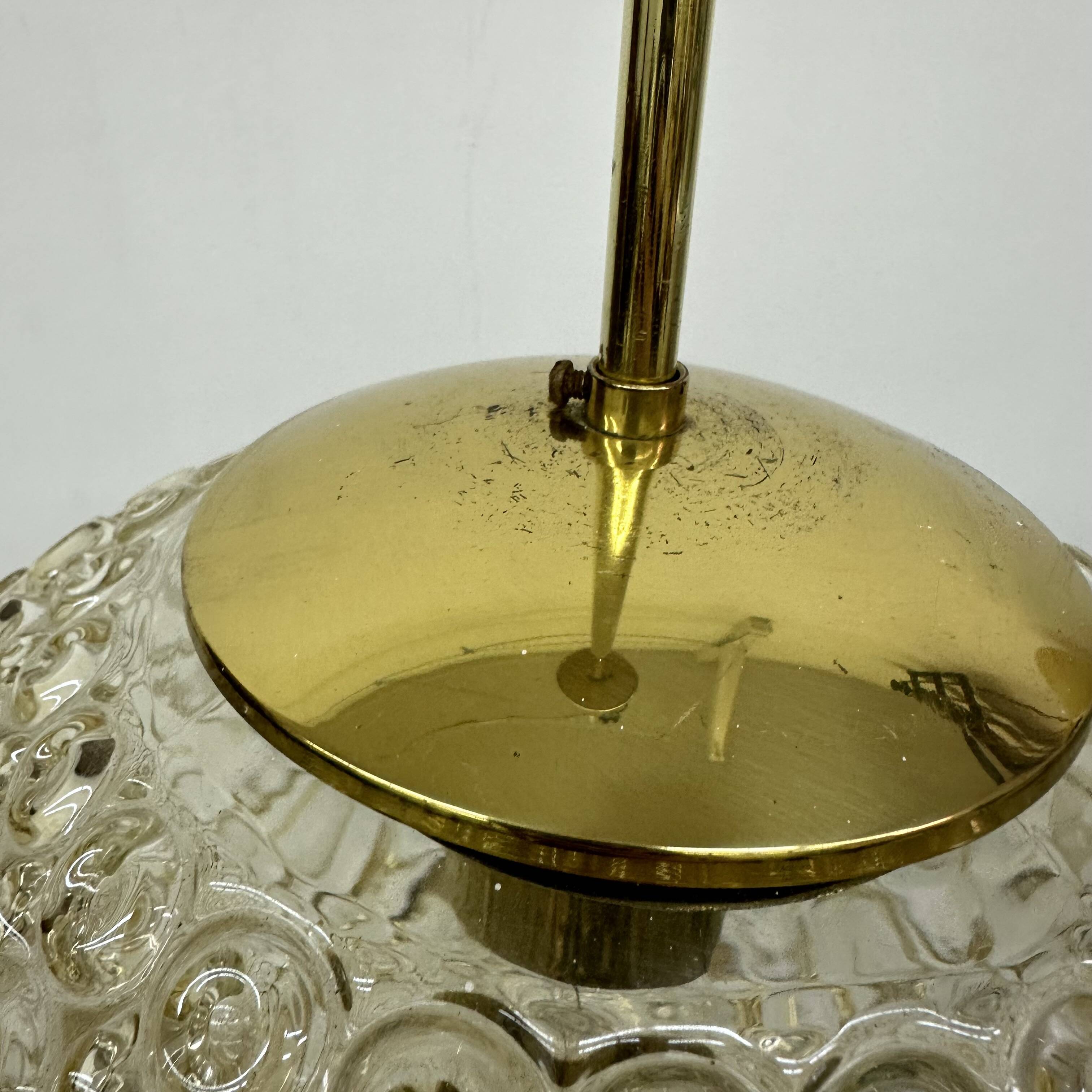 Limburg Glashütte bubble glass pendant light , 1970’s