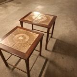 Scandinavian nesting tables