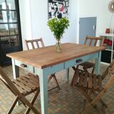 Vintage farm table