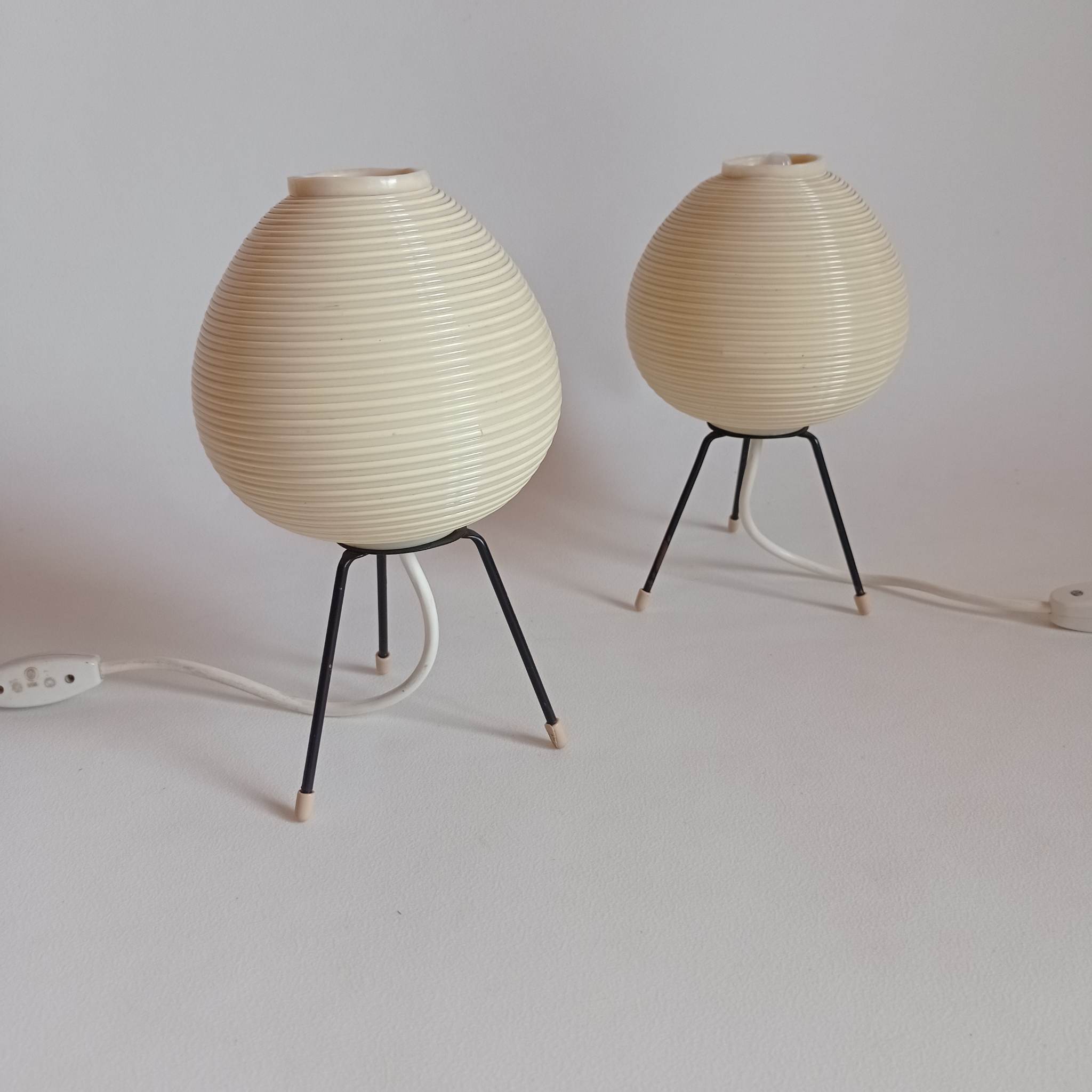 Pair of bedside lamps from the 50s/60s