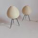 Pair of bedside lamps from the 50s/60s