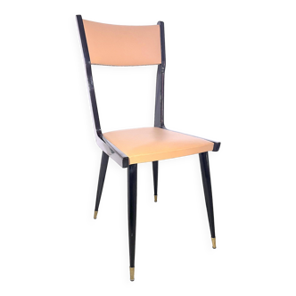 Paire de Chaises style Carlo De Carli, Italie 1950