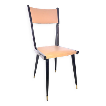 Paire de Chaises style Carlo De Carli, Italie 1950
