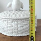 Vintage biscuit or jewelry box