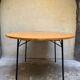 round dining table Alain Richard 1950 vintage