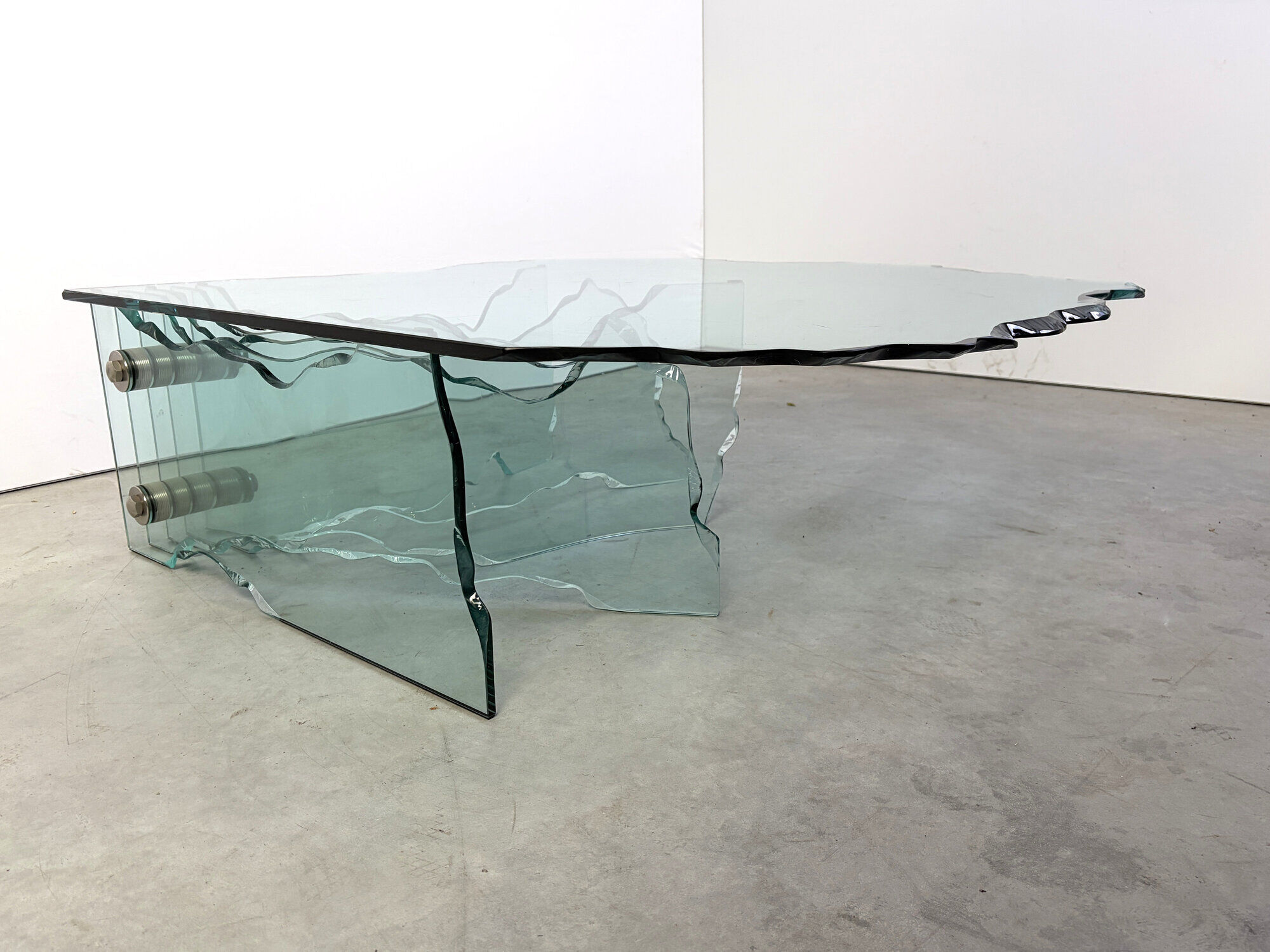 Shell coffee table by Danny Lane, 1980s