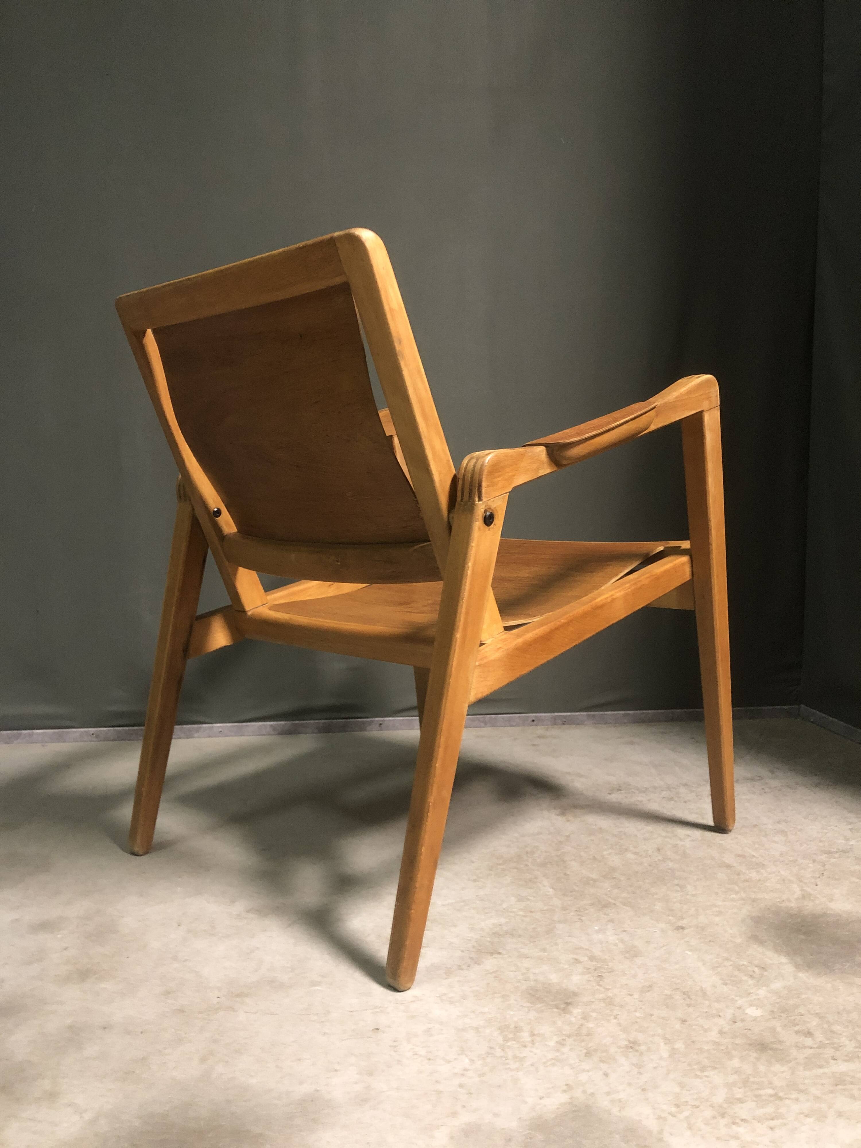 Axel larsson armchair for bodafors, 1950's.