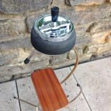 Ashtray pusher on foot with tablet / vintage 60s