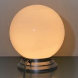 Glass globe lamp