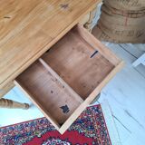 Bureau / Table d'appoint de ferme style campagne en bois massif