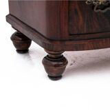 Walnut chest of drawers, Northern Europe, circa 1890. After renovation.
