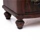 Walnut chest of drawers, Northern Europe, circa 1890. After renovation.
