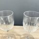Duo de verres à pied baccarat modèle nancy
