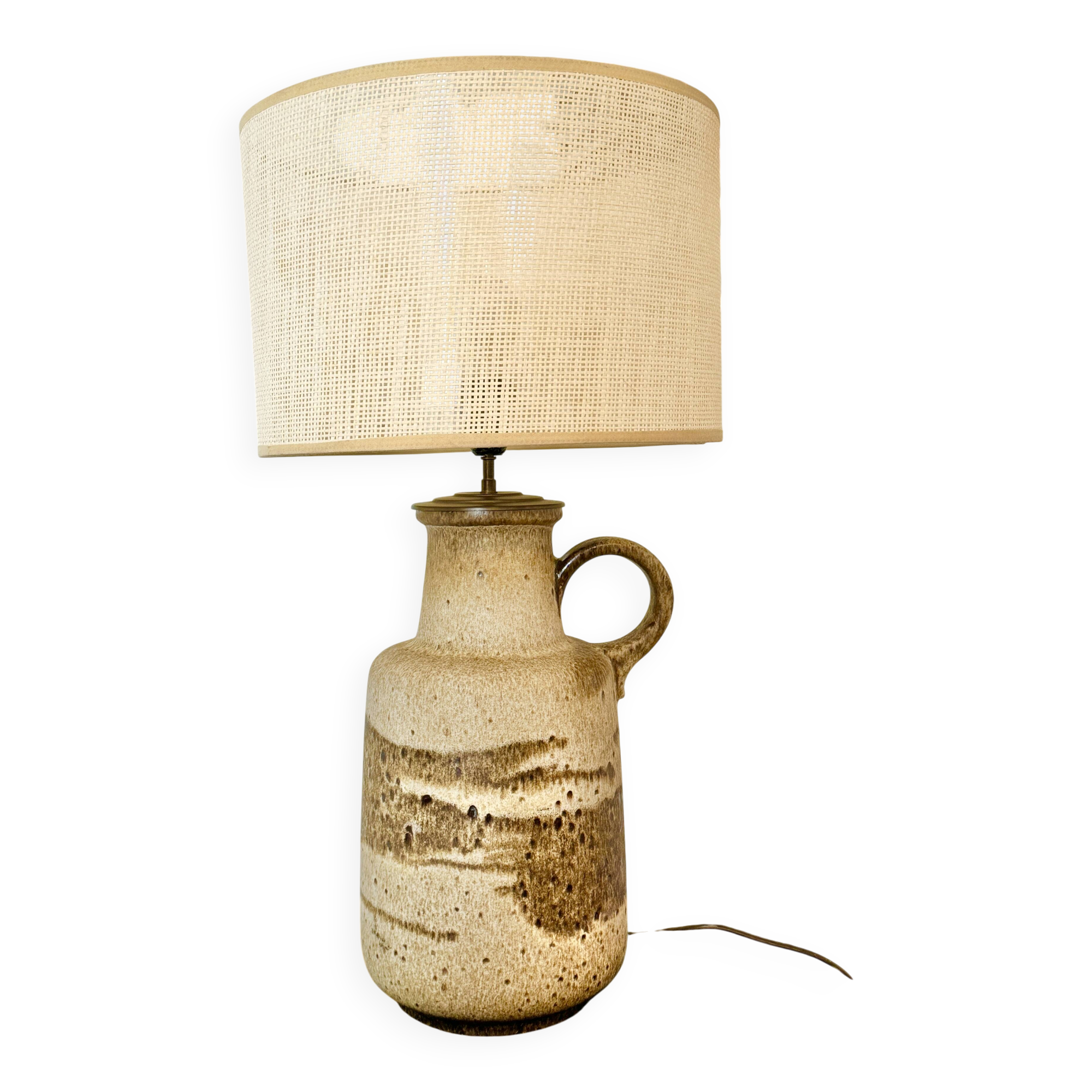 vintage ceramic lamp West Germany
