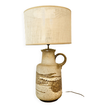 lampe ceramique vintage West Germany"