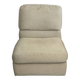 Wool fabric armchair