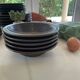 Russian bowls Arabia Finland, Ulla Procopé, starter plates, modern style.