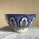 Ancien grand plat tarbouche marocain XIXeme