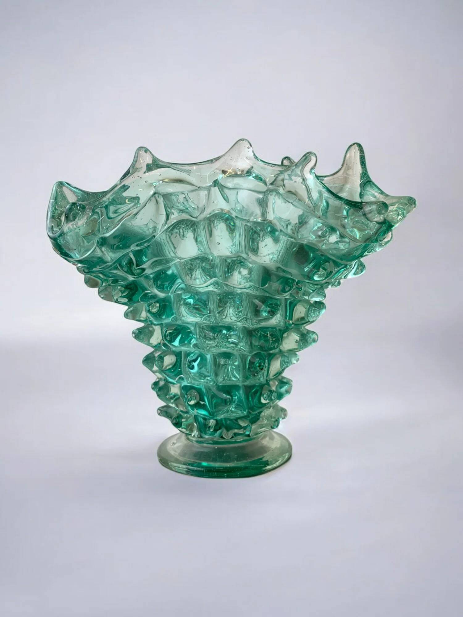Rostrato vase by Ercole Barovier, Murano glass, Italy, 1960s