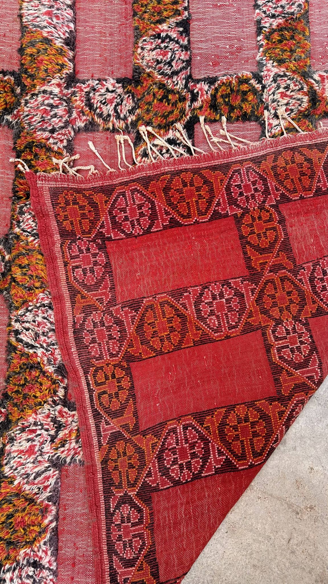 Tapis marocain kilim zayan - 249 x 191 cm