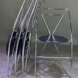 Suite de quatre chaises pliantes Yakamado