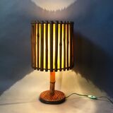 Bamboo table lamp 1950