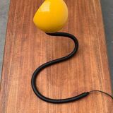 Vintage cobra snake table lamp
