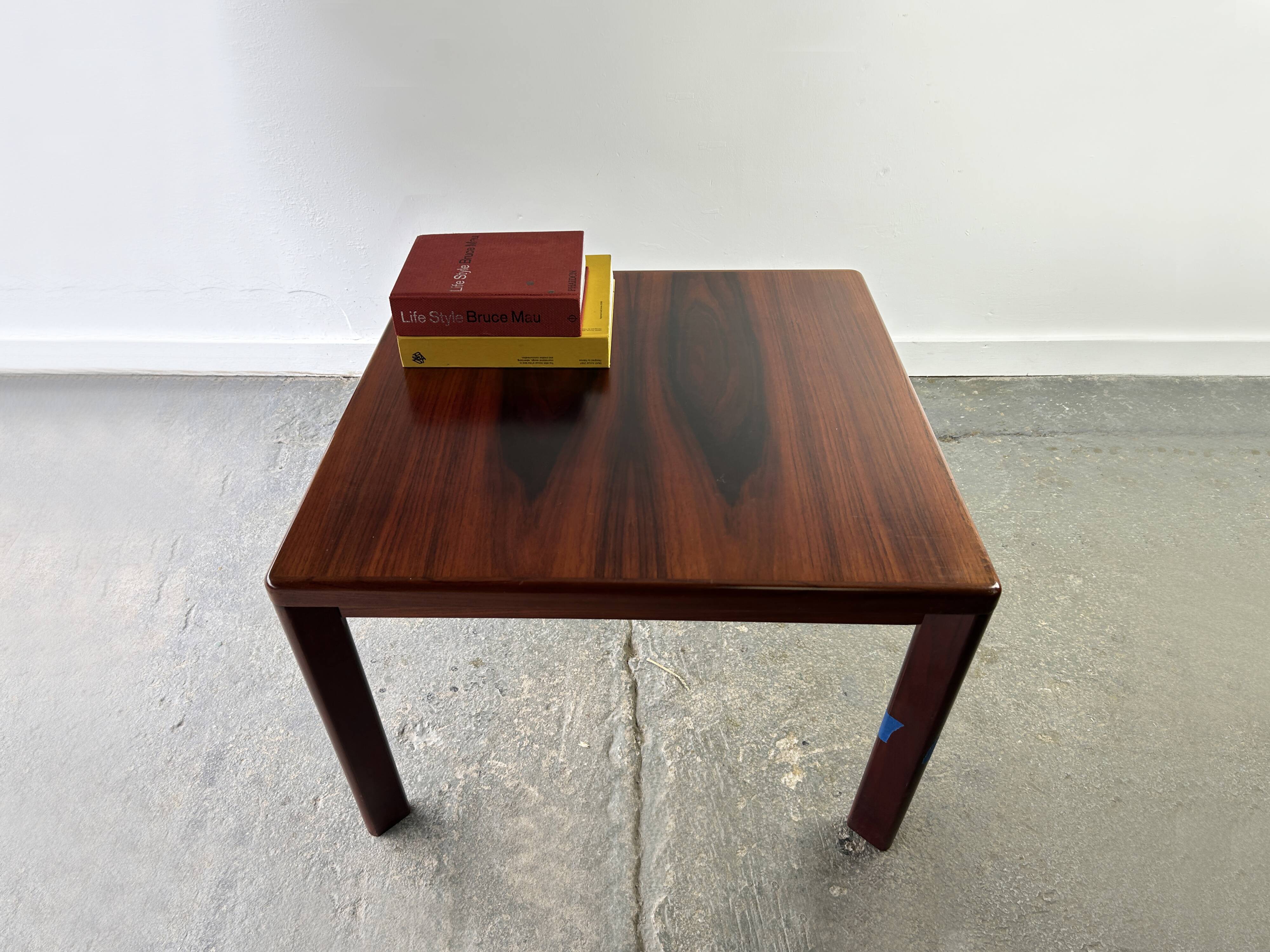 Mid-Century / Danish modern rosewood occoasional / coffee table by Vejle St