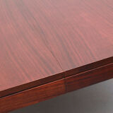 Salle à manger extensible des années 1960 en palissandre, restaurée