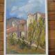 Sillans, 38, old oil on canvas