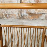 Bamboo magazine holder