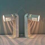 Pair of Italian lamps Flip Top by Richard Carruthers