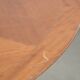 Round vintage Art Deco design dining table  for 4 people