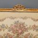 Neoclassical canapé in gilded wood