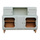 Renovated vintage buffet – Celadon Green Libéron