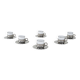Set of porcelain cups, Italian design, 1980s, production: Italy