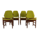 Ensemble de six chaises à manger design danois par Arne Hovmand Olsen