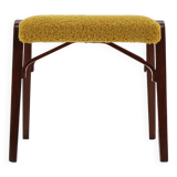 1960s Beech Restored Stool, Czechaolsovakia