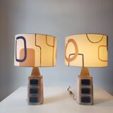 Paire de lampes Soholm - Danemark 60s