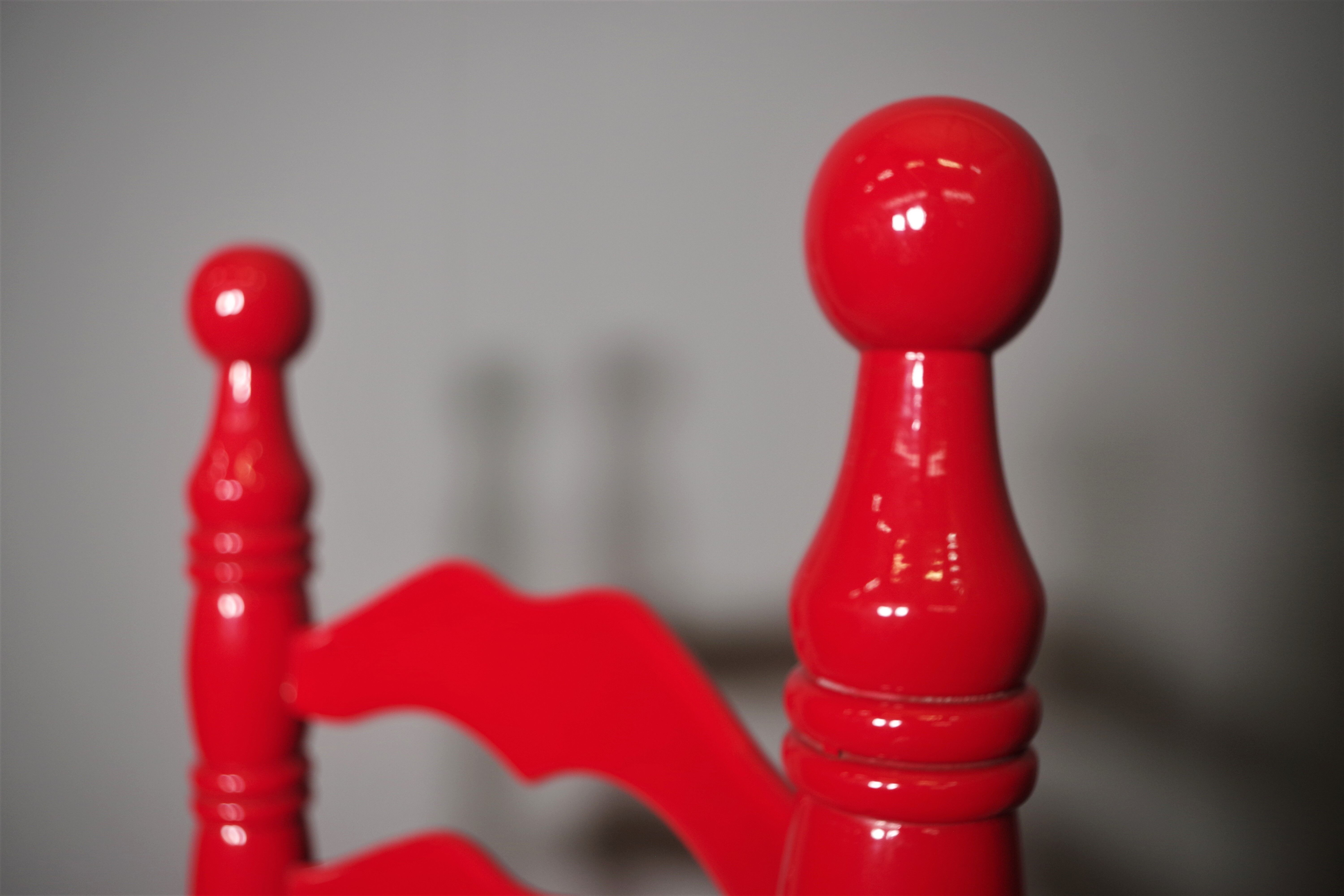 Spanish high chairs, 1940s, set of 2