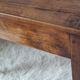 Old desk in walnut school master