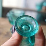 5 opaline glass egg cups – chick decoration from Arques glassworks