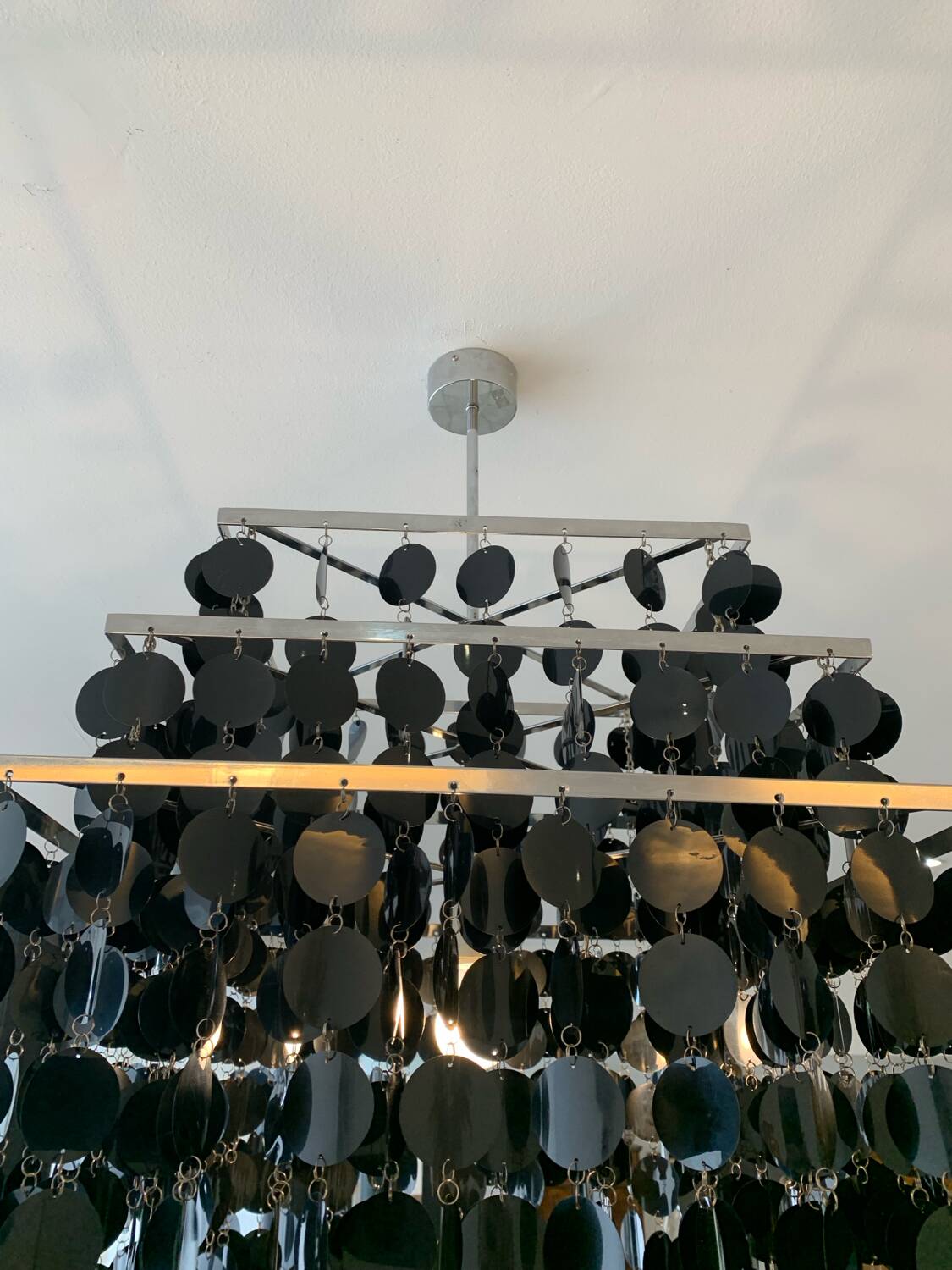 Chandelier Kare Design Pampille circa 1980