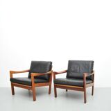Armchairs by Illum Wikkelsø for Niels Eilersen, 1950s, set of 2