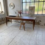 Oak farmhouse table