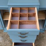 Asymmetrical Art Deco chest of drawers 1939