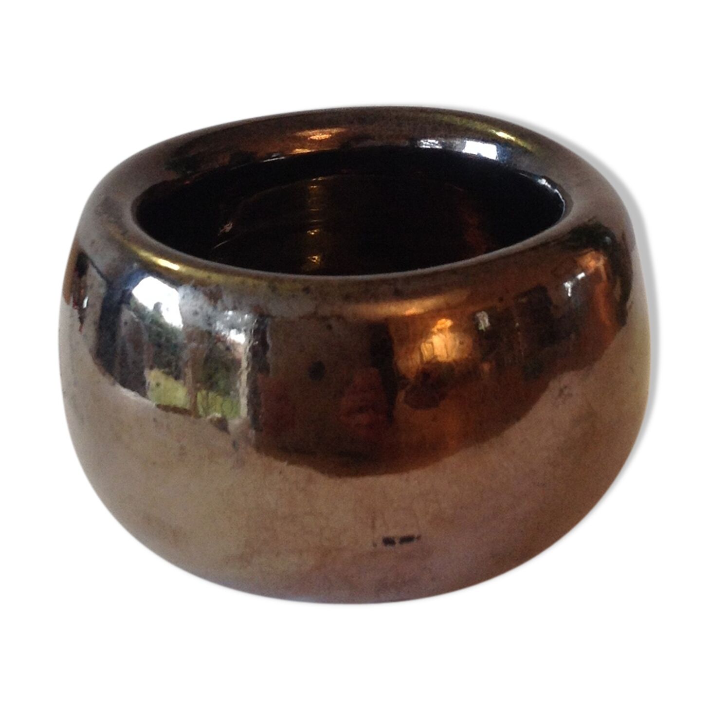 Empty pocket enamelled ceramic