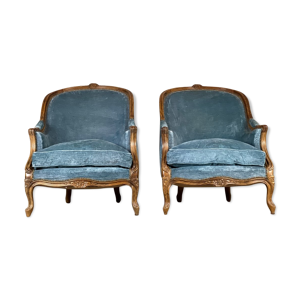 Paire de bergères de